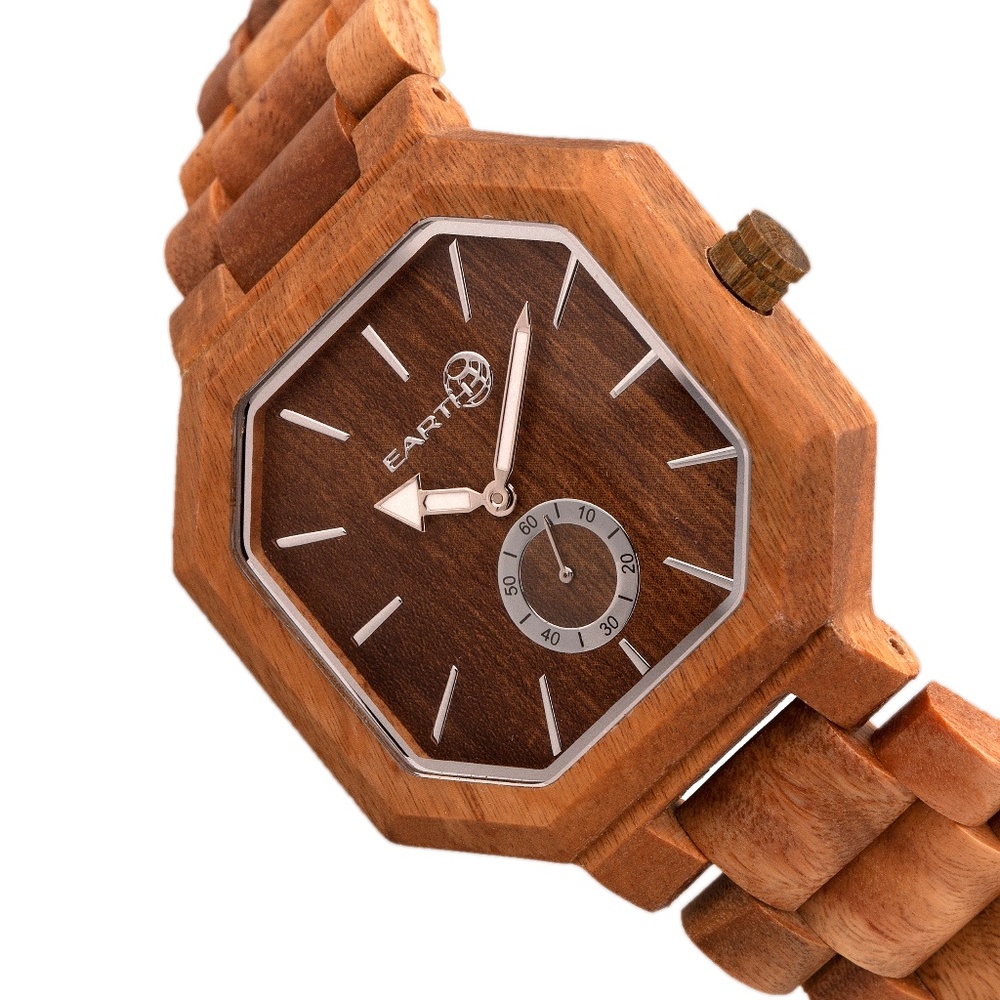 NWT All Olive Wood Bracelet Watch